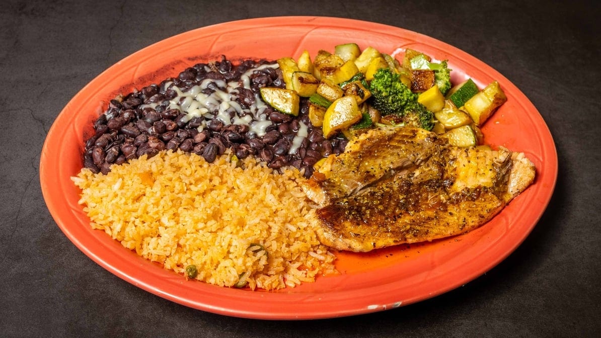 Salmon a La Parrilla.