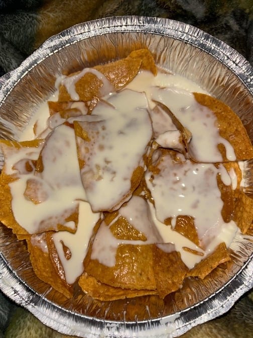 Cheese Nachos.