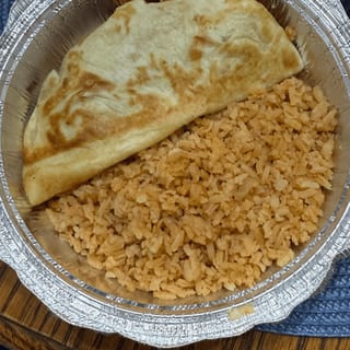 Kids #5. One Quesadilla W/Rice