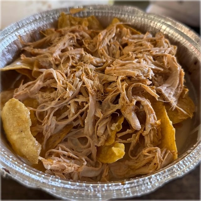 Chicken Nachos.