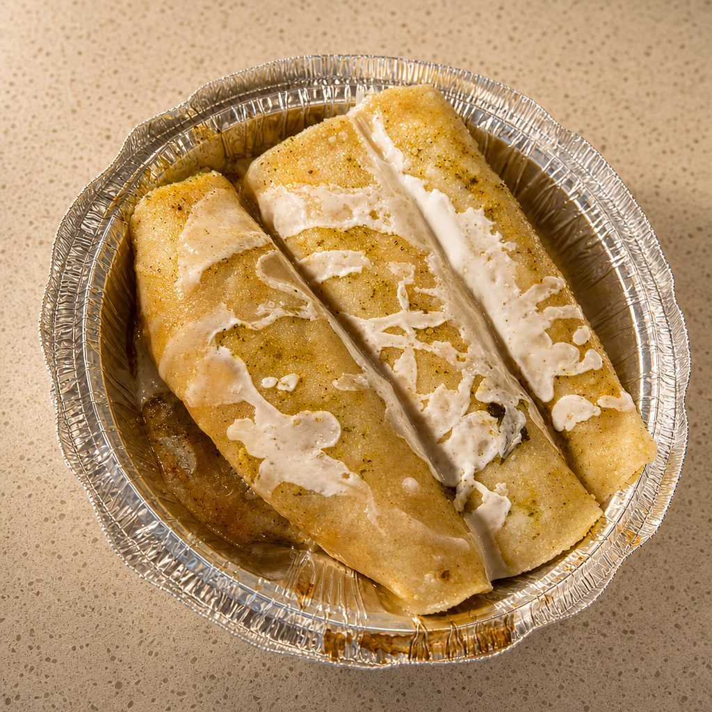 Enchiladas Verdes.