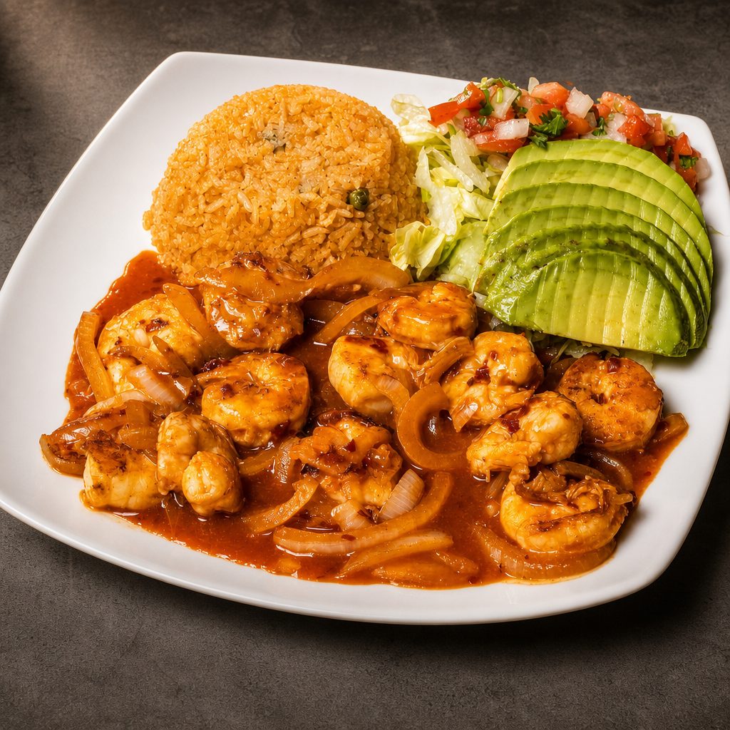 Camarones a La Diabla.