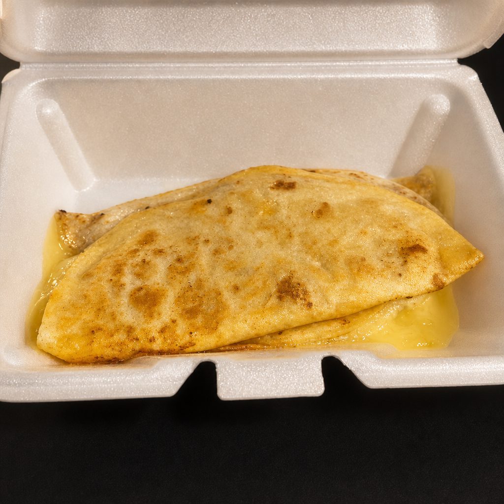 (2) Cheese Quesadillas.