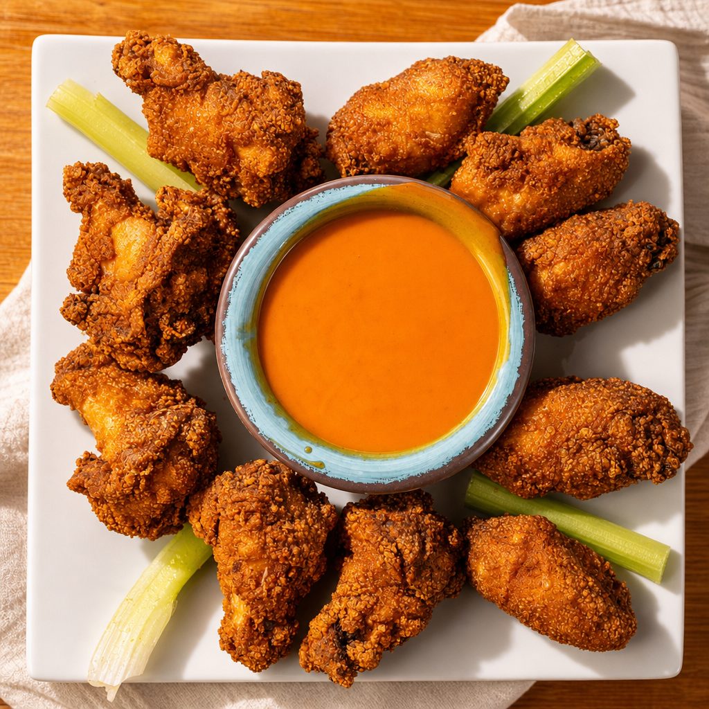 Breaded Wings.