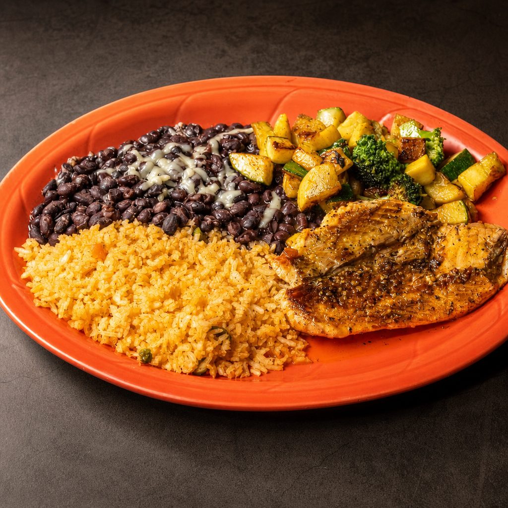 Salmon a La Parrilla.