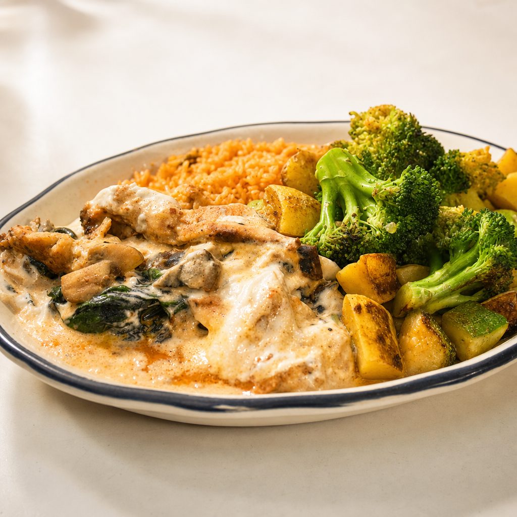 Pollo Con Crema (Grill).